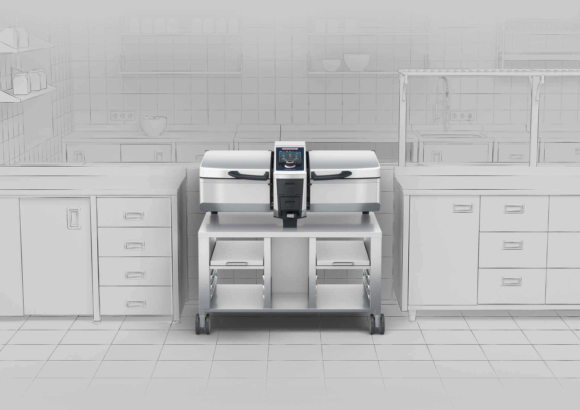 Professional Kitchen Setup